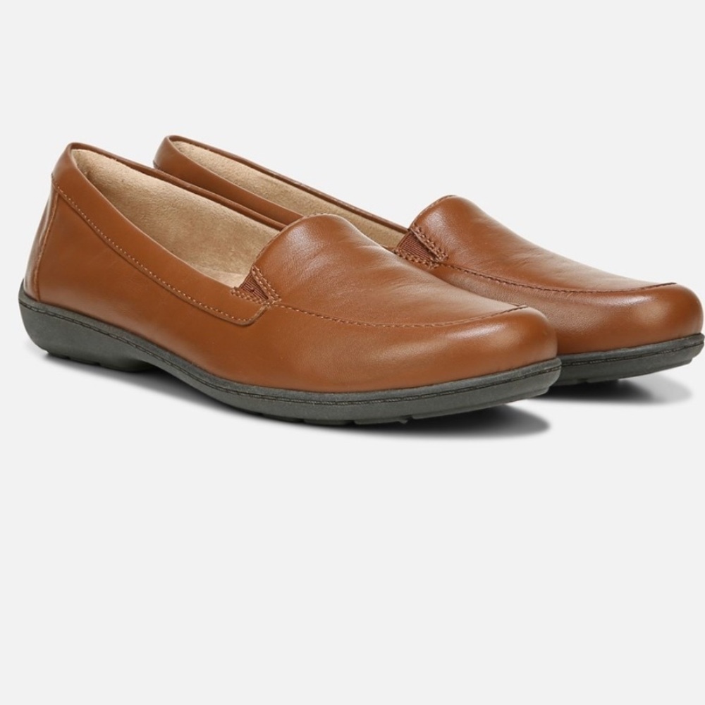 SOUL Naturalizer Women Kacy Loafer Memory Foam Arch Support Leather Size 6 Wide